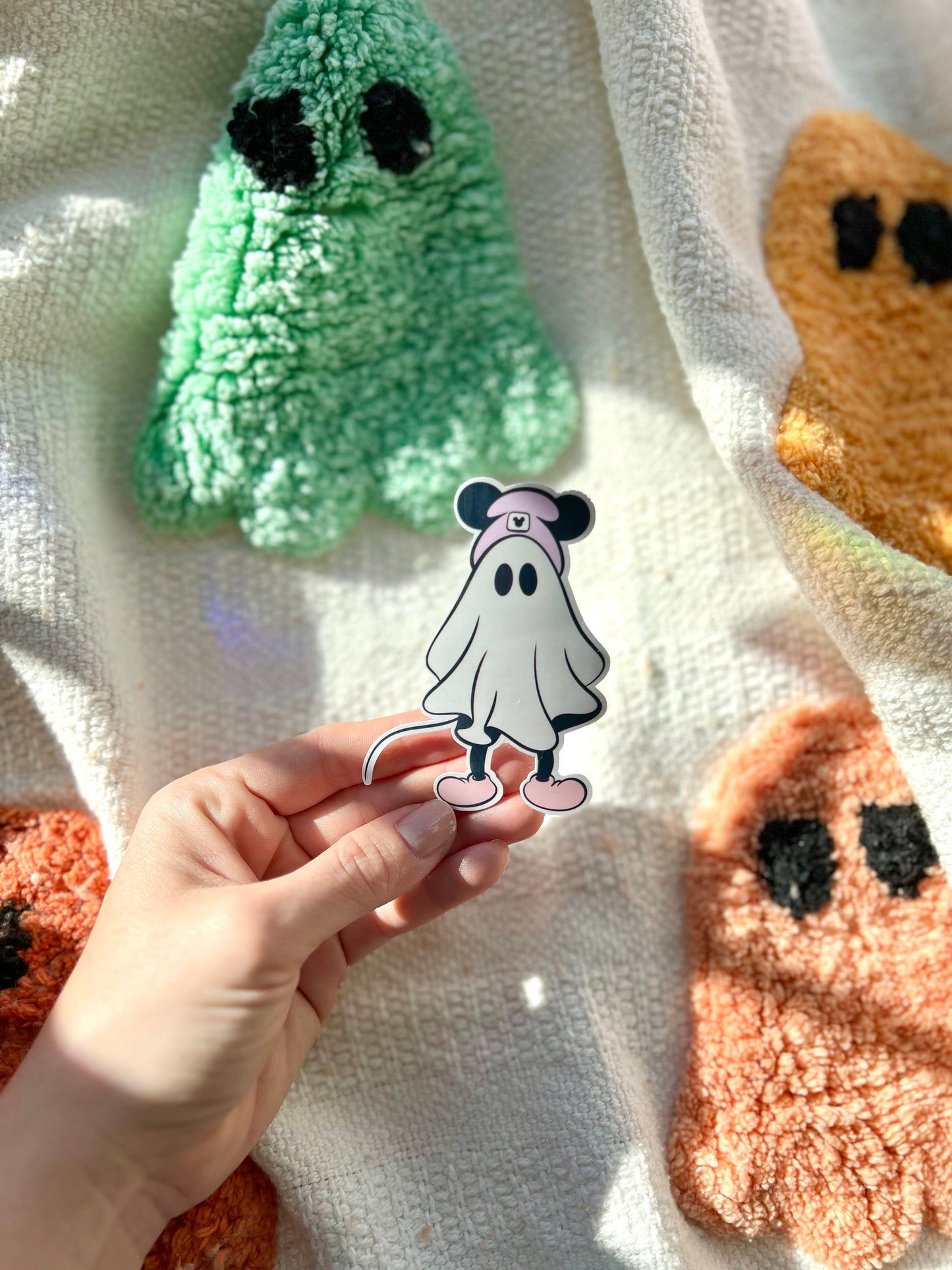 Mouse Ghostie Sticker