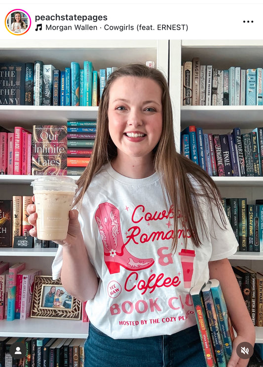 Cowboy Romance and Coffee Book Club - Shirt/Crewneck