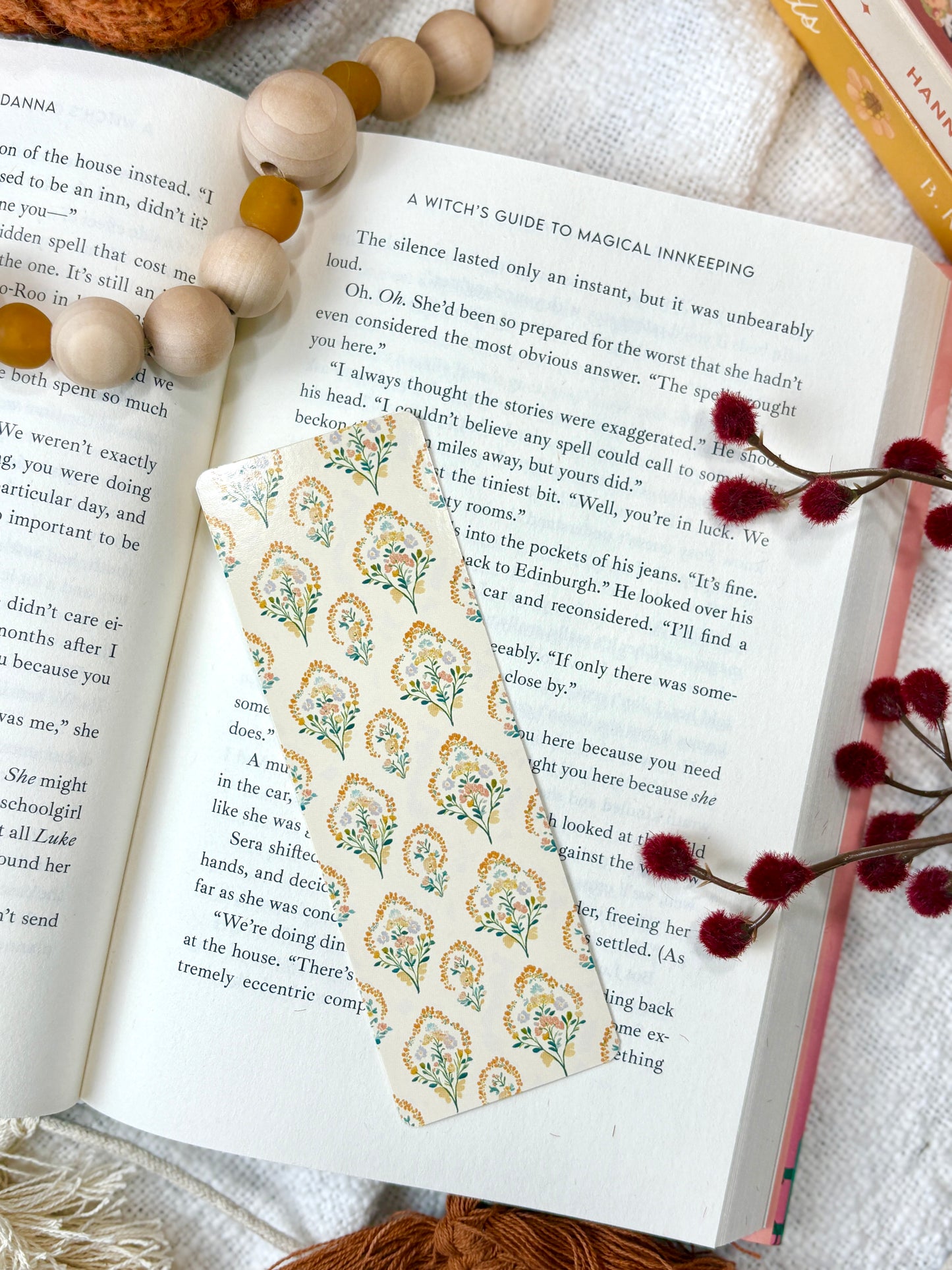 Golden Hour Harvest Bookmark