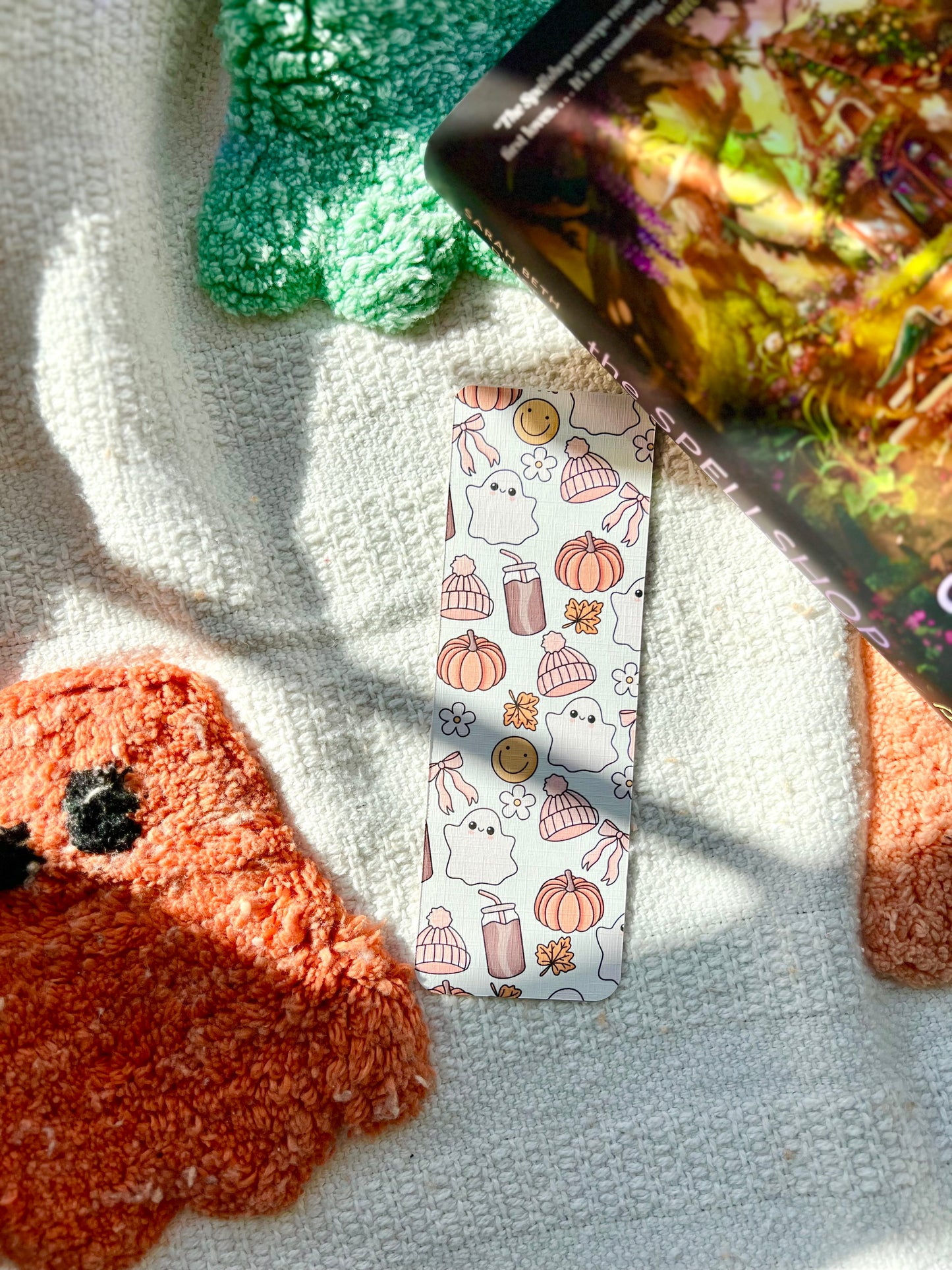 Fall Ghostie Bookmark