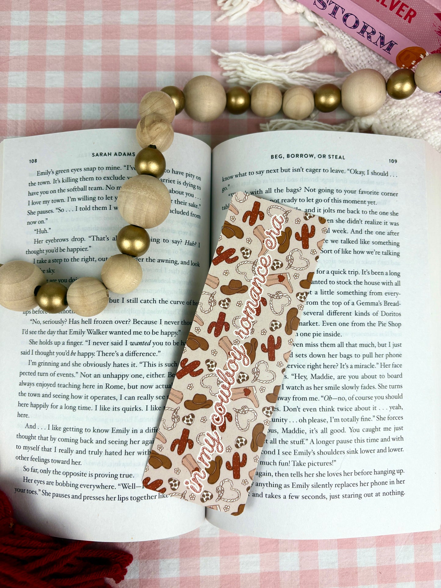 In My Cowboy Romance Era Bookmark