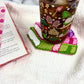 Book Stack Cozy Coaster