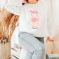 Pink Floral Dr Pepper - Shirt/Crewneck