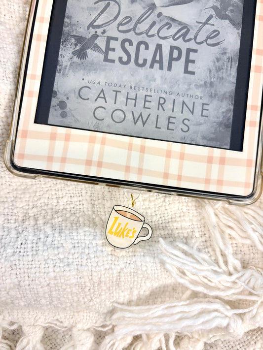 Luke’s Coffee Cup Kindle Charm