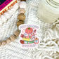 Cozy Readers Book Club Sticker