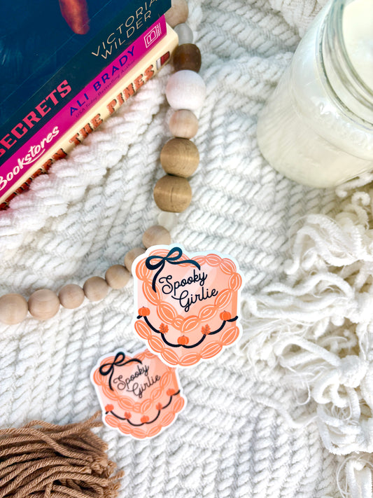 Spooky Girlie Sticker