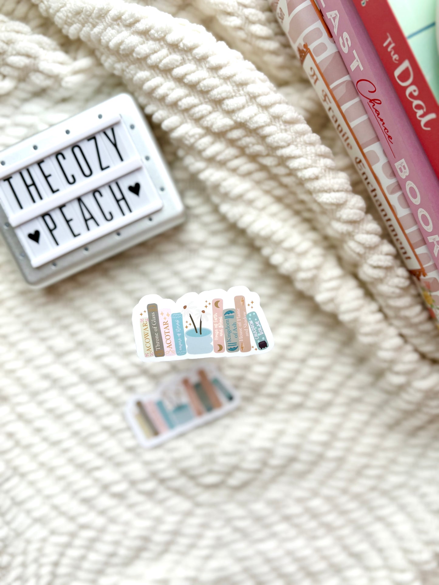 SJM Bookshelf Sticker