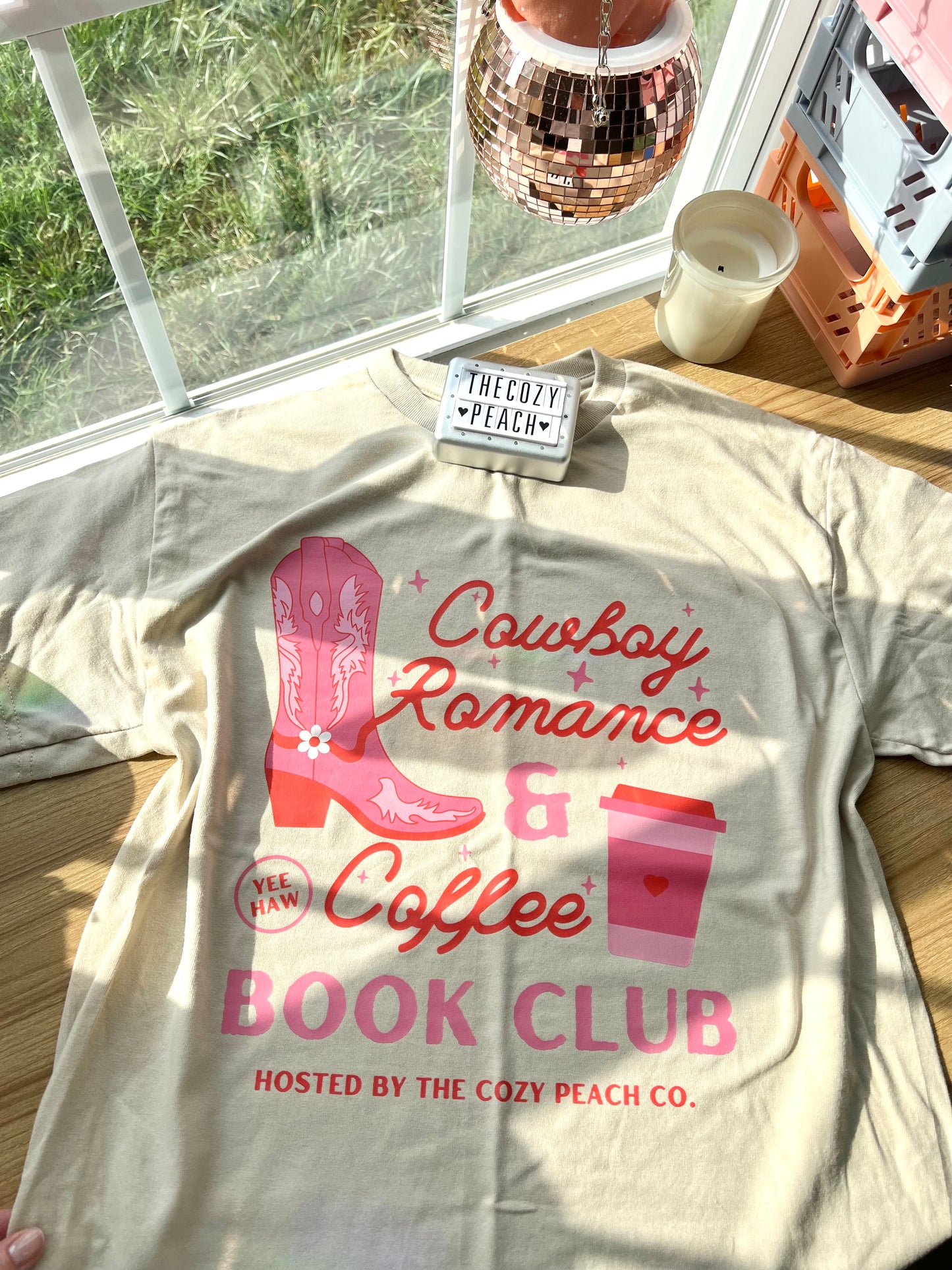 Cowboy Romance and Coffee Book Club - Shirt/Crewneck