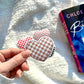 Checkered Hearts Stickers