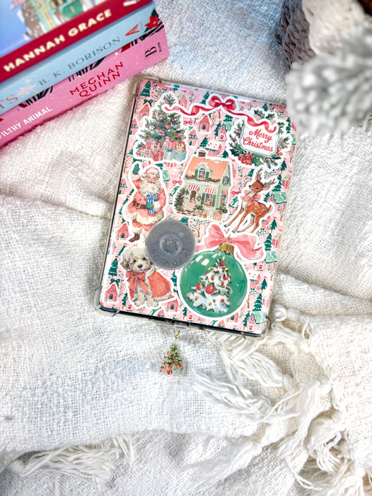 Vintage Christmas Tree Kindle Charm