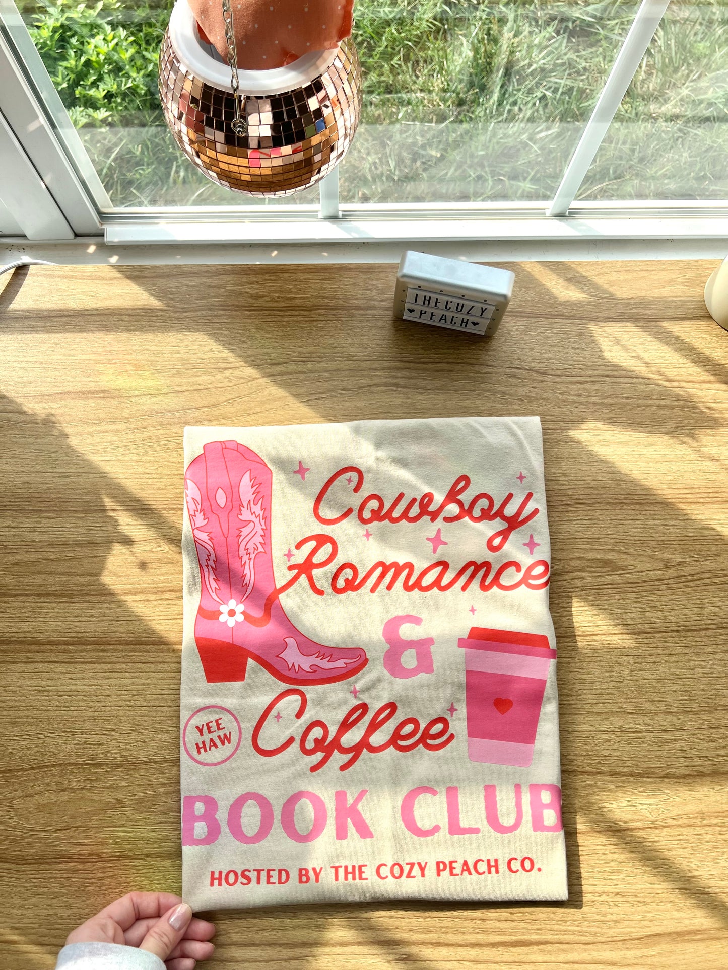 Cowboy Romance and Coffee Book Club - Shirt/Crewneck