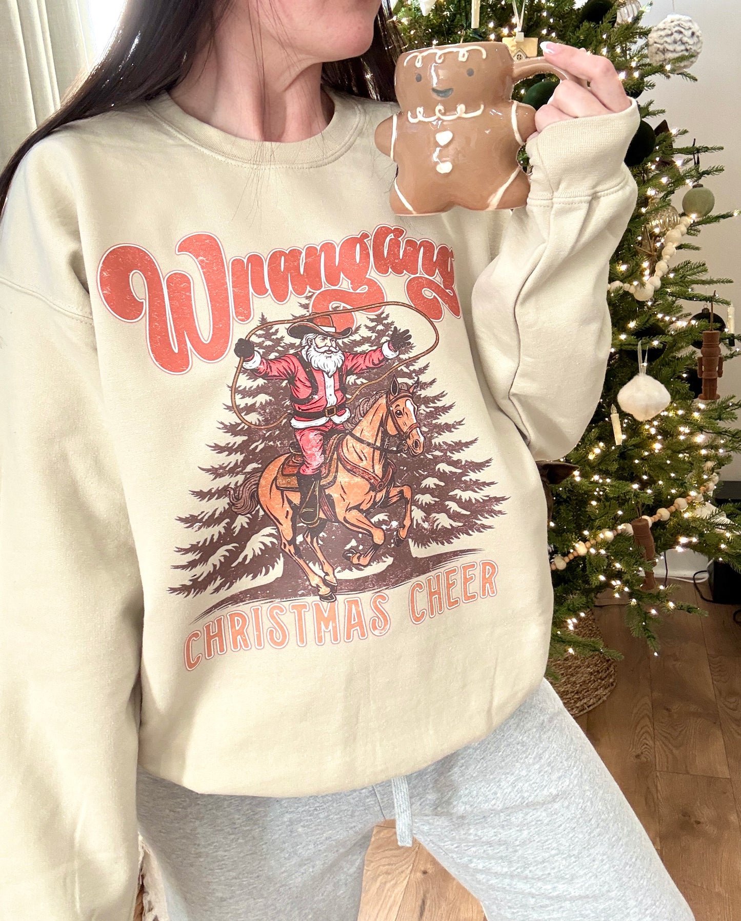 Wrangling Christmas Cheer - Crewneck