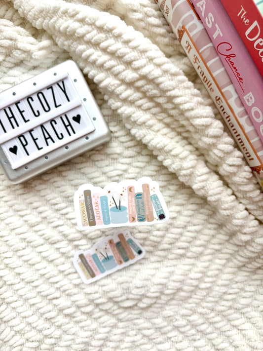 SJM Bookshelf Sticker