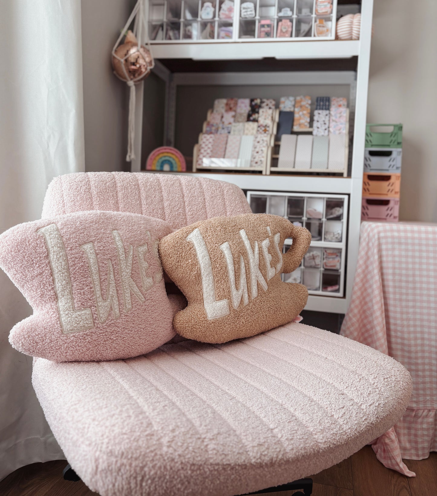 Luke's Coffee Cup Pillow