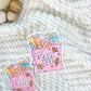 Fall TBR Tote Sticker