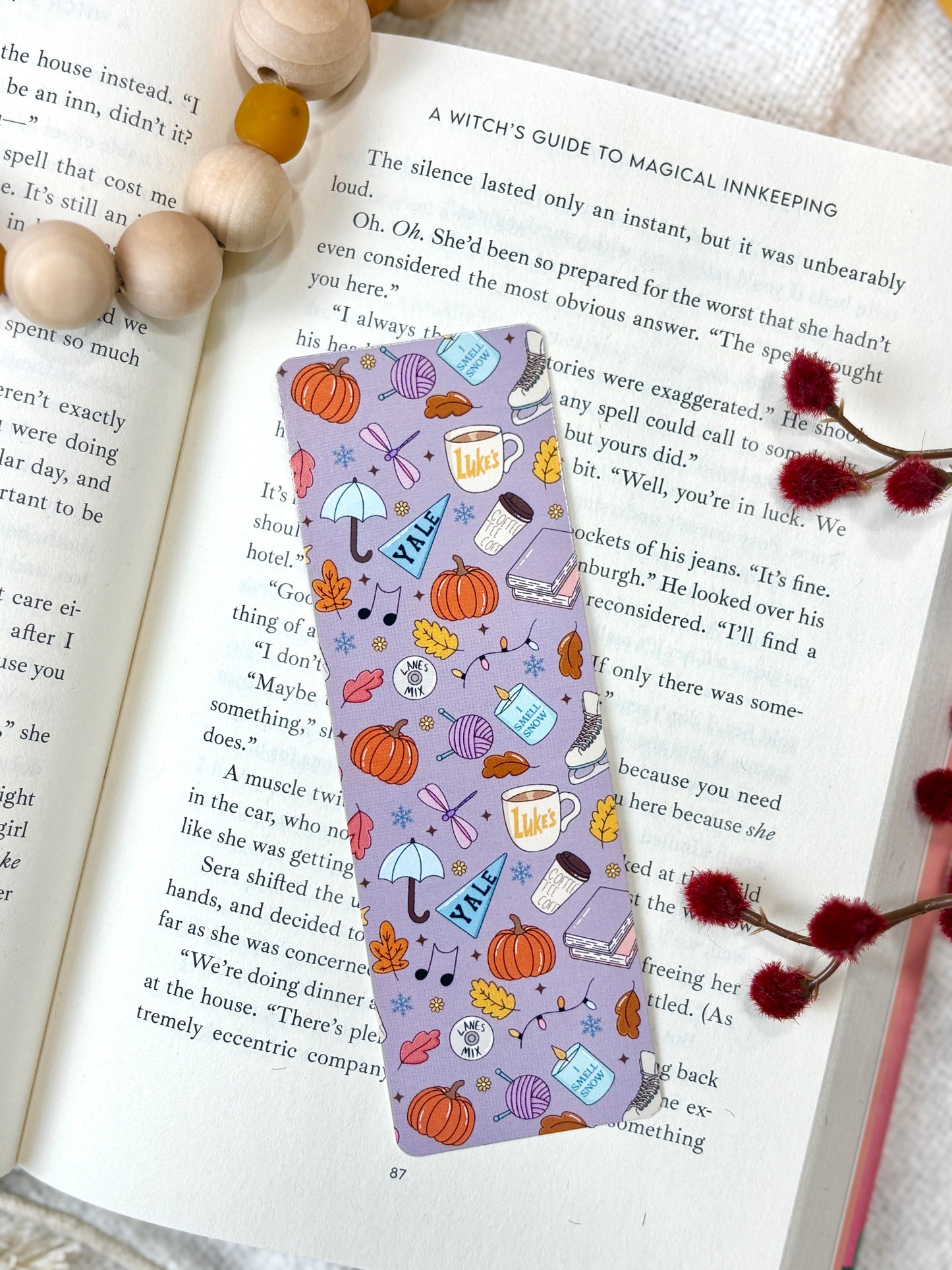 Gilmore Girls Fall Bookmark