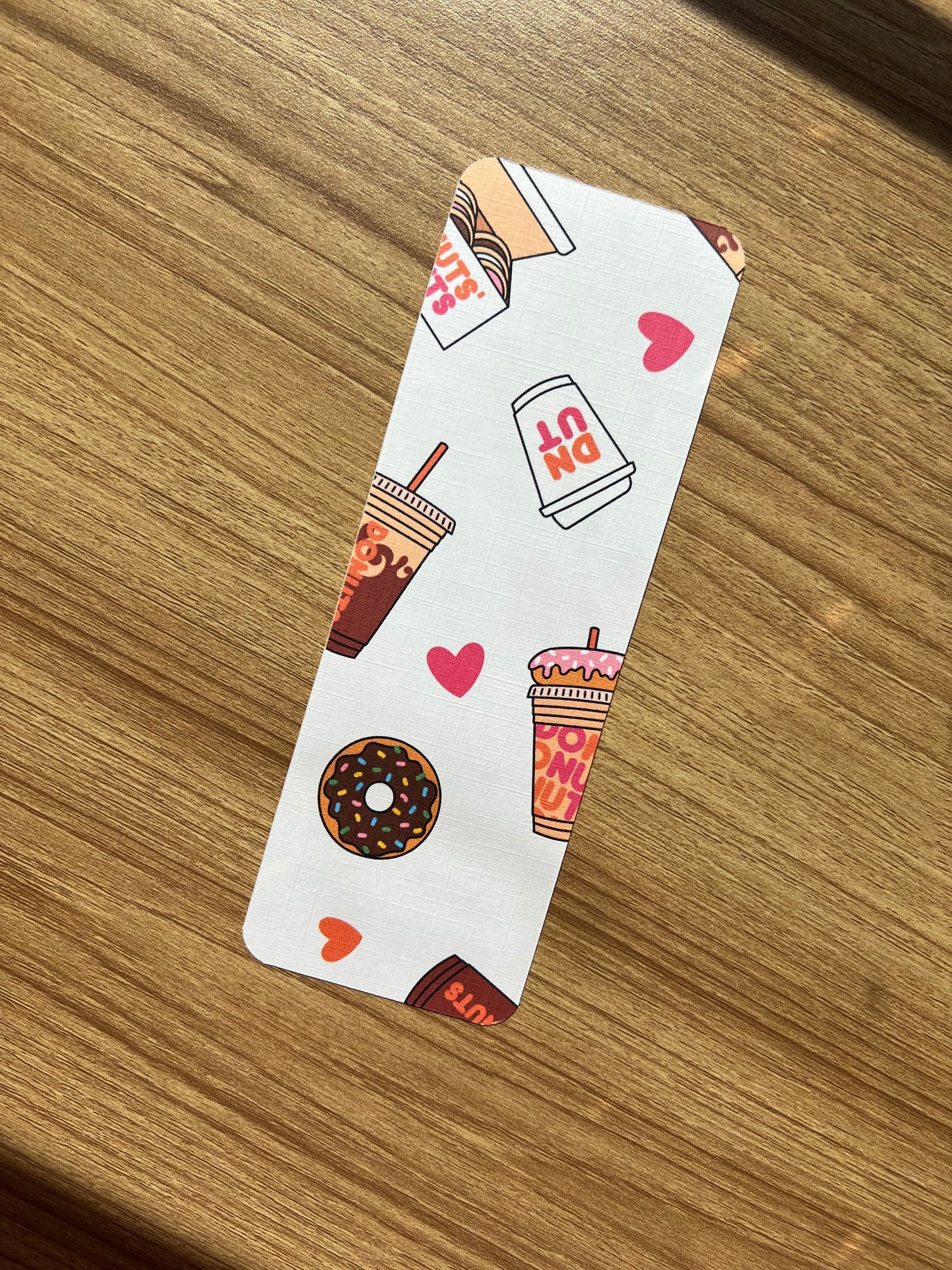 coffee & donuts bookmark