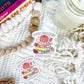 Cozy Readers Book Club Sticker