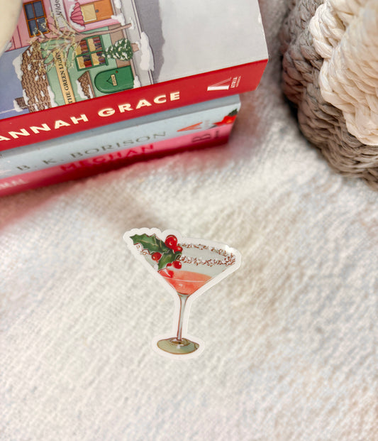 Santa’s Favorite Cocktail Sticker