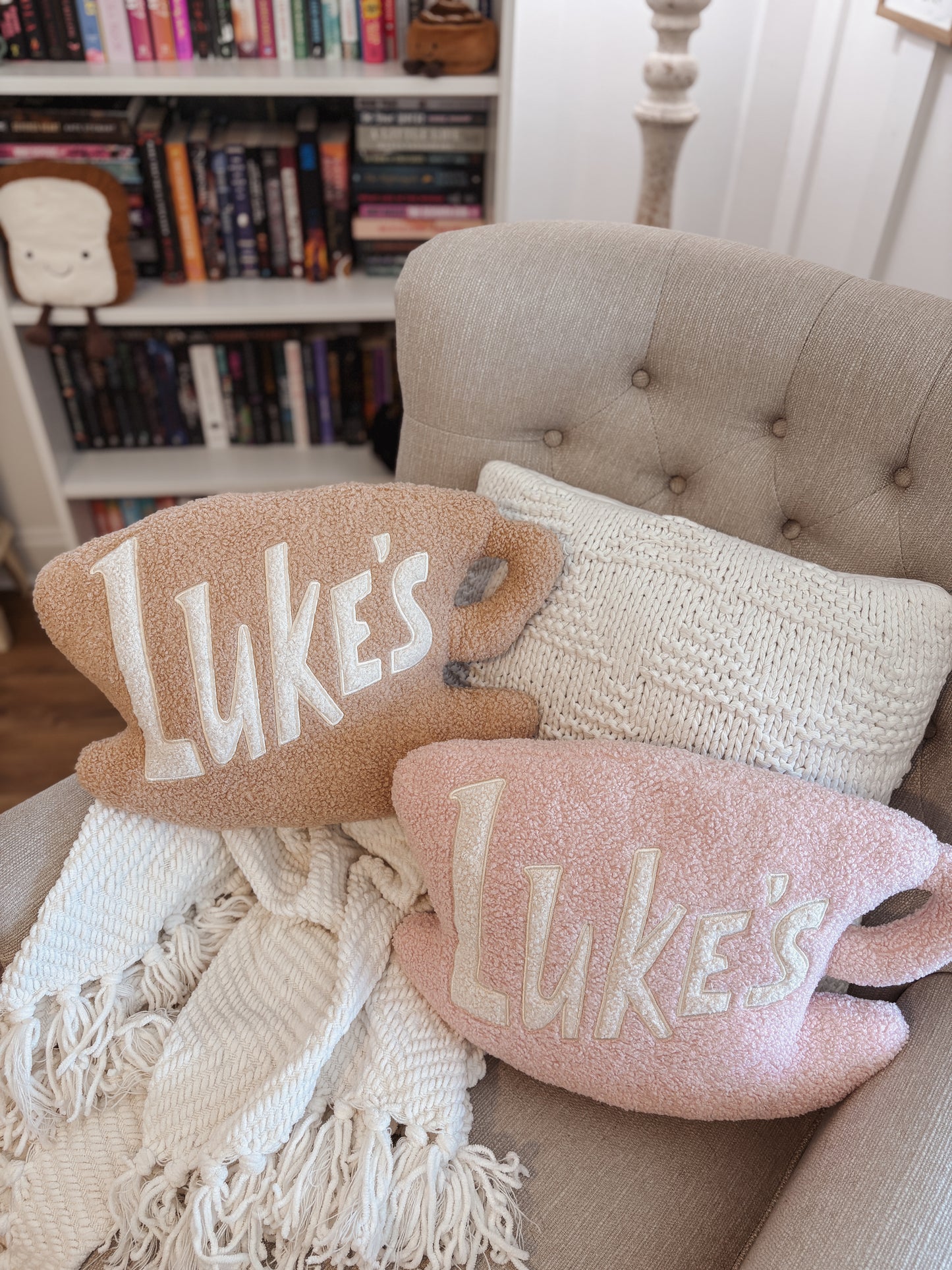 Luke's Coffee Cup Pillow