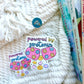 Powered By Serotonin Chill Pill Sticker