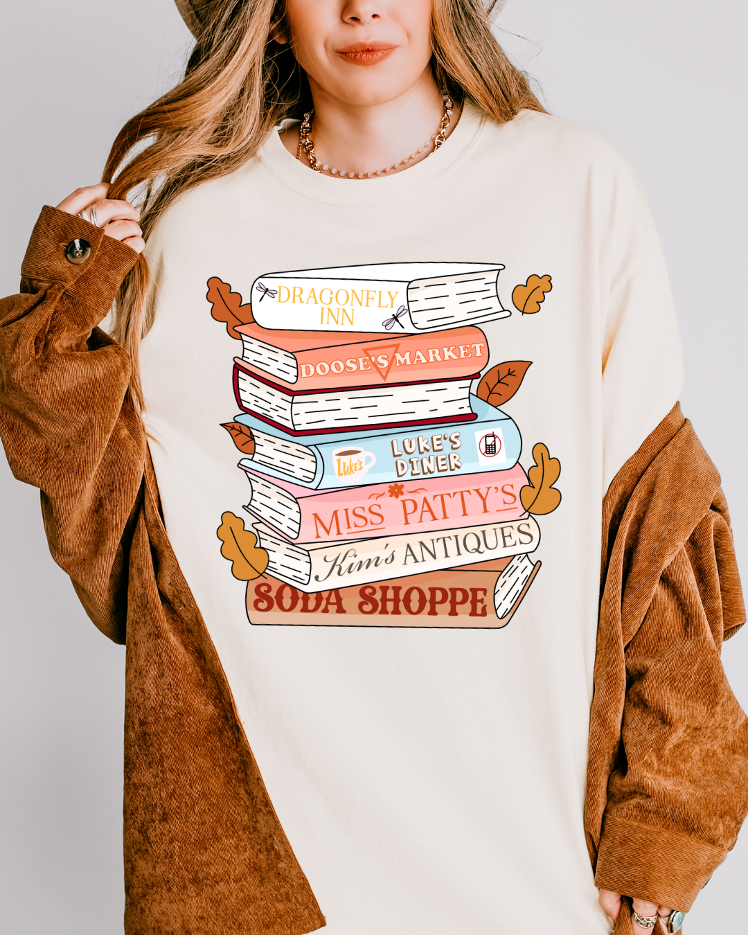 Gilmore Girls Book Stack - Shirt