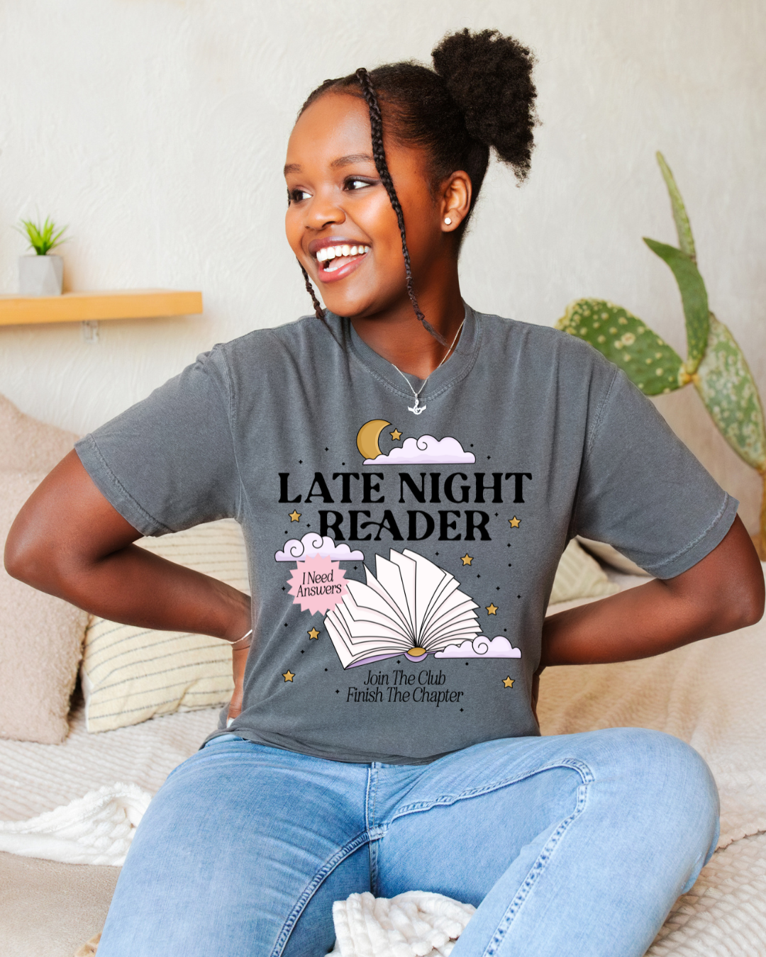 Late Night Reader - Join The Club - Shirt