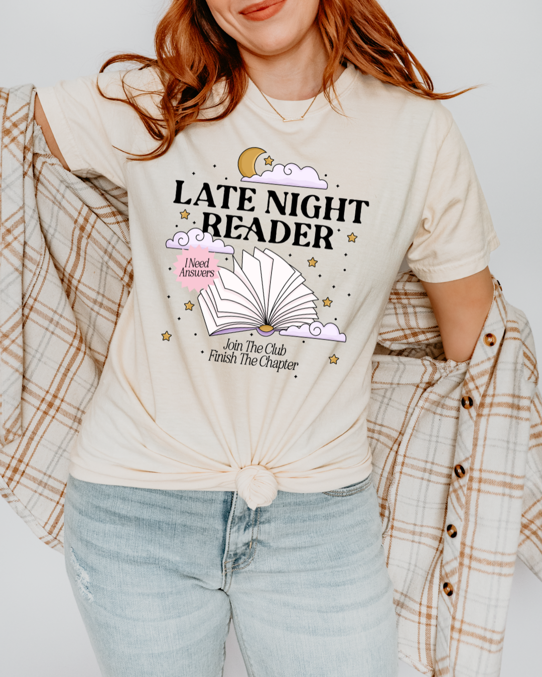 Late Night Reader - Join The Club - Shirt