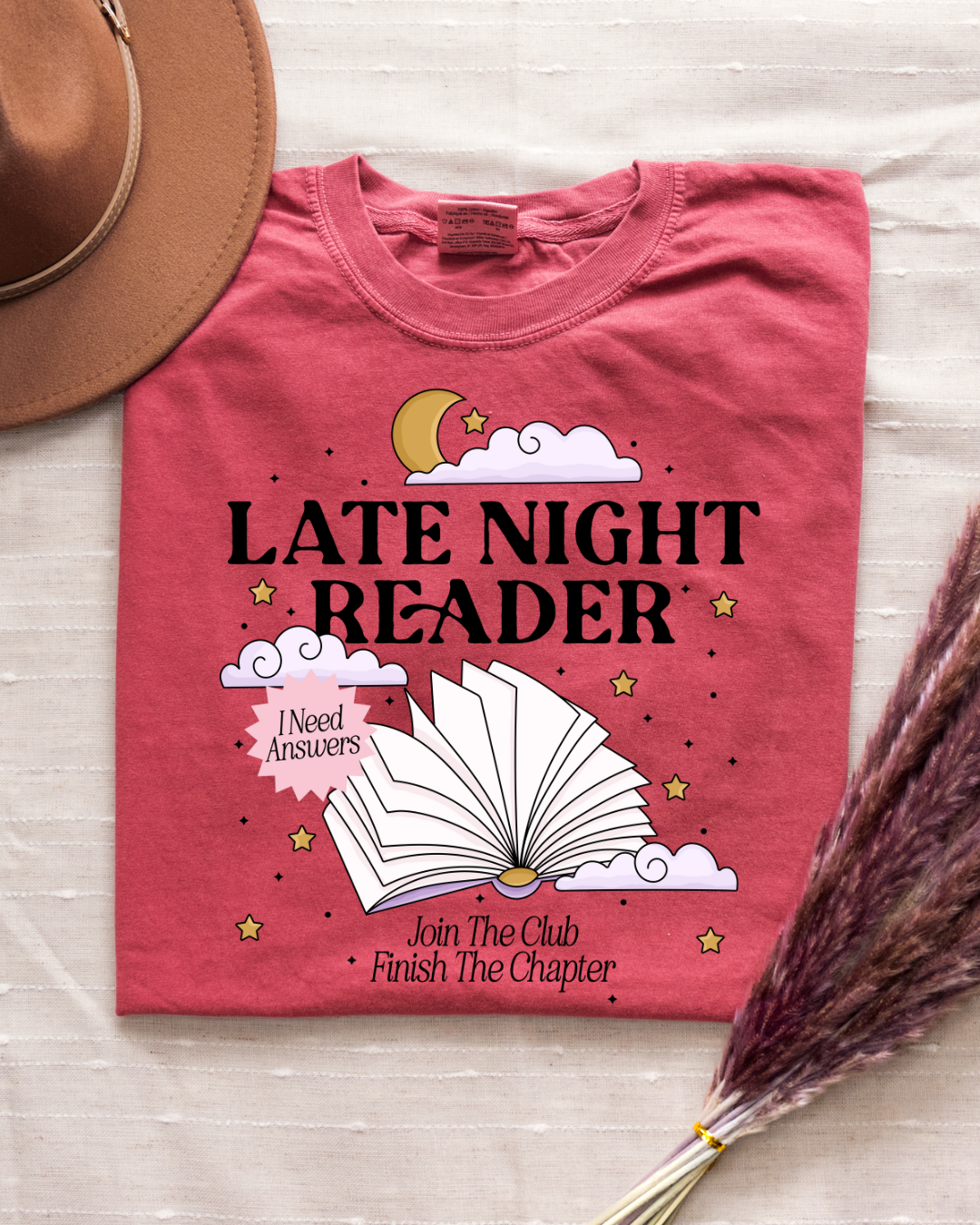 Late Night Reader - Join The Club - Shirt