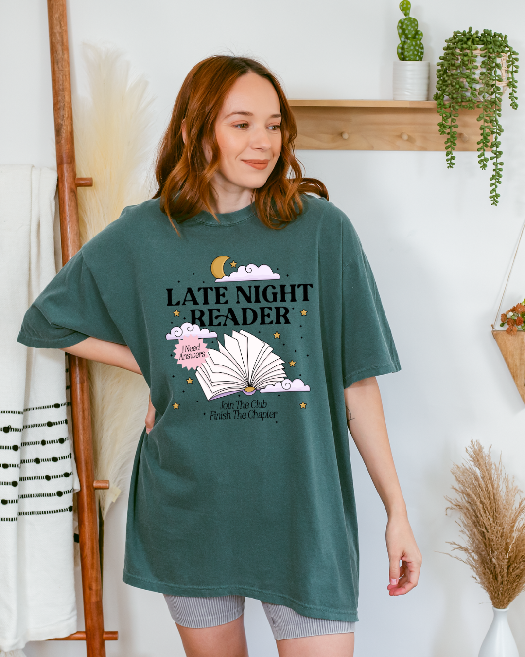 Late Night Reader - Join The Club - Shirt