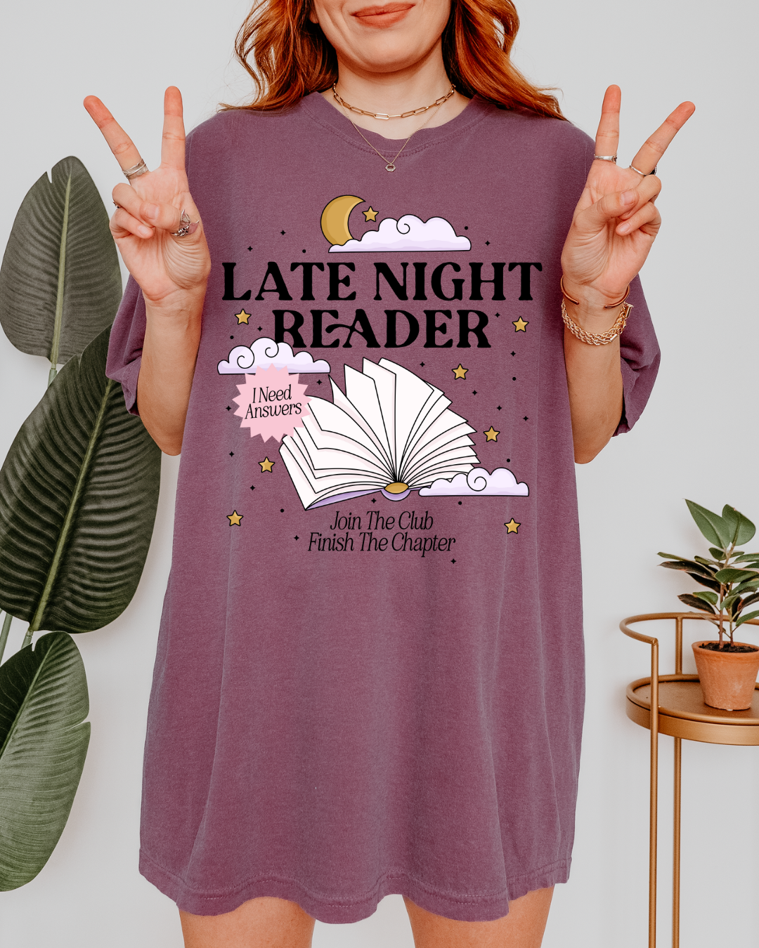 Late Night Reader - Join The Club - Shirt