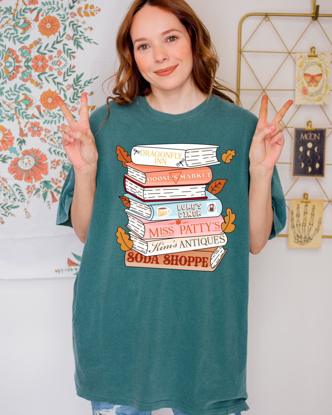 Gilmore Girls Book Stack - Shirt