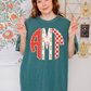 *CUSTOM* Monogrammed Festive Scalloped Christmas - Shirt
