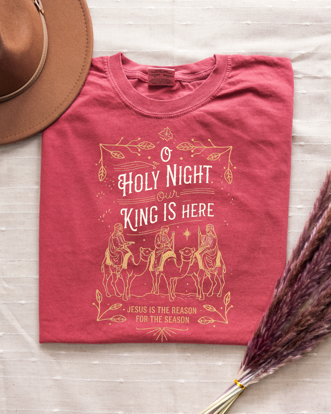 O Holy Night Our King Is Here - Shirt