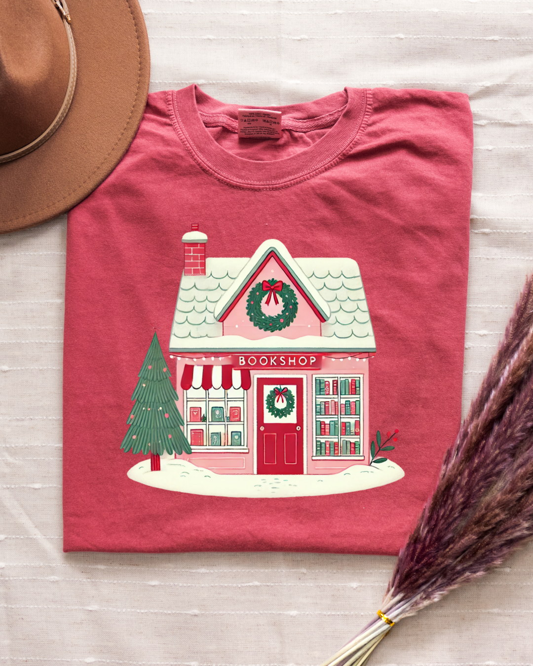 Snowy Bookshop - Shirt