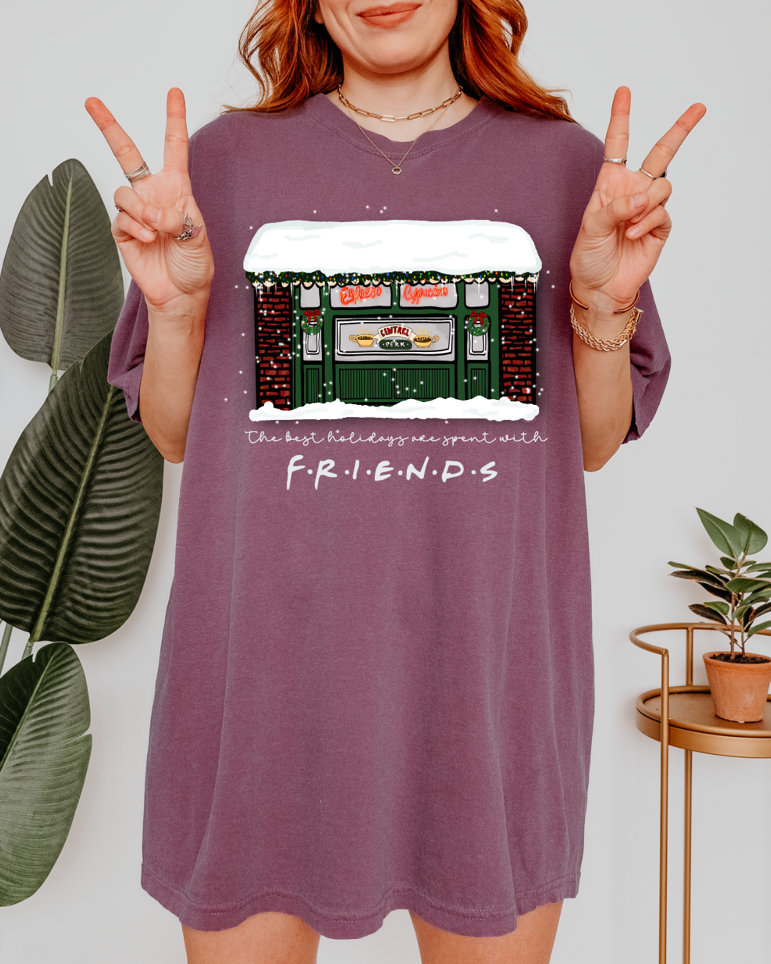 Snowy Central Perk - Shirt