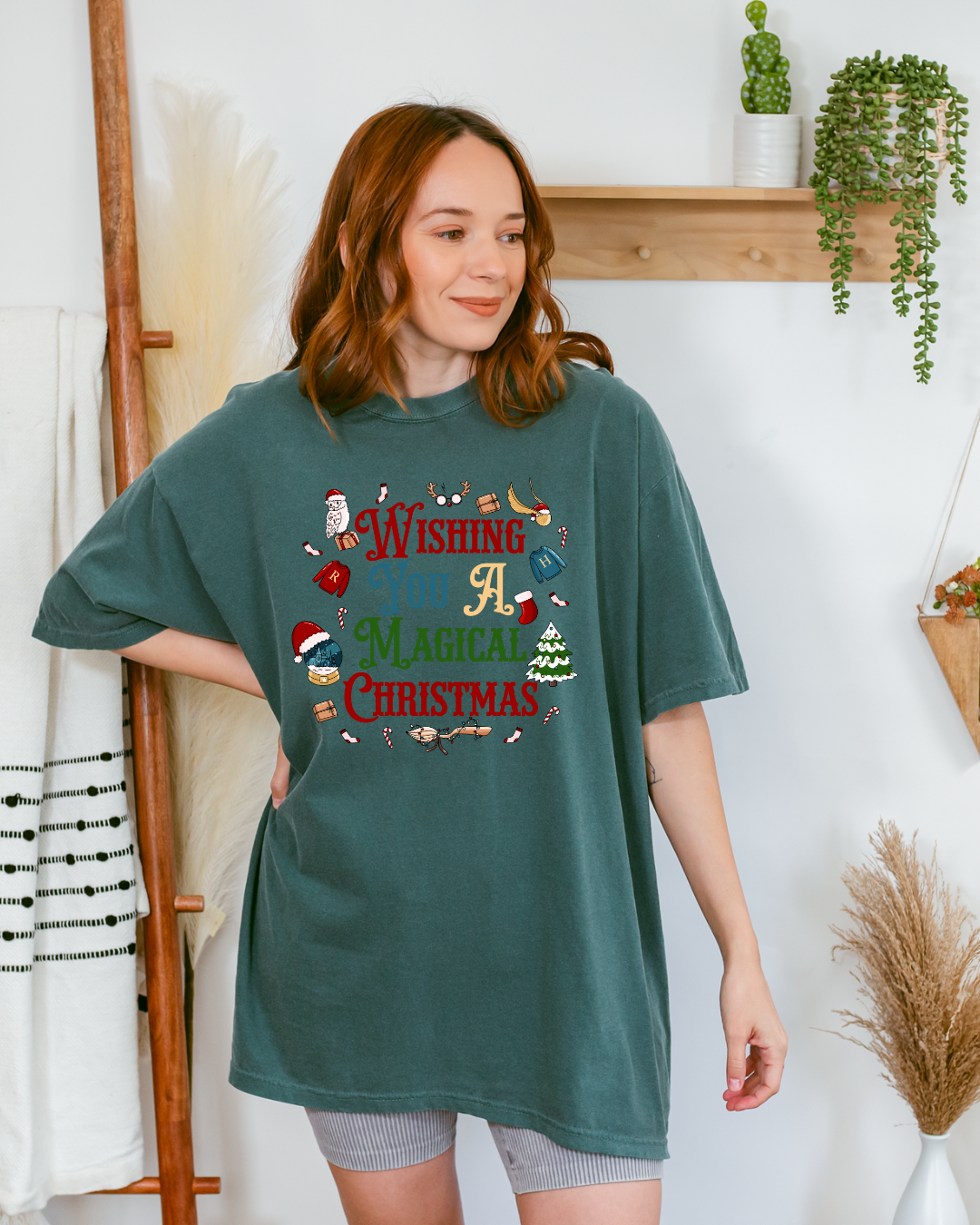Wishing You A Magical Potter Christmas - Shirt | Harry Potter