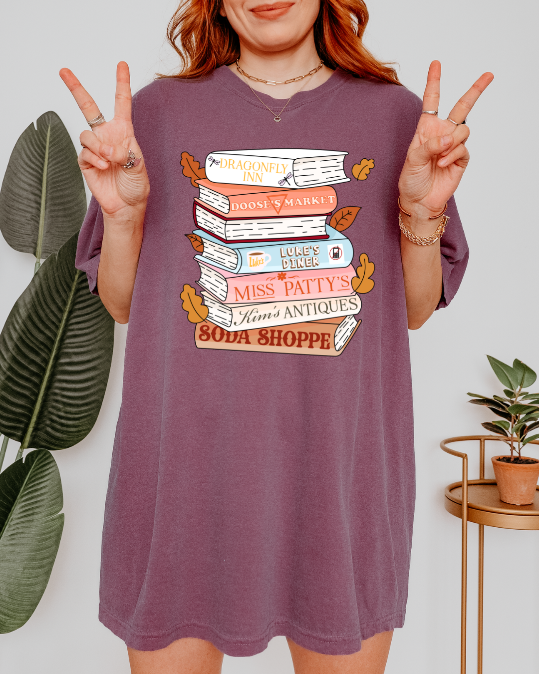 Gilmore Girls Book Stack - Shirt