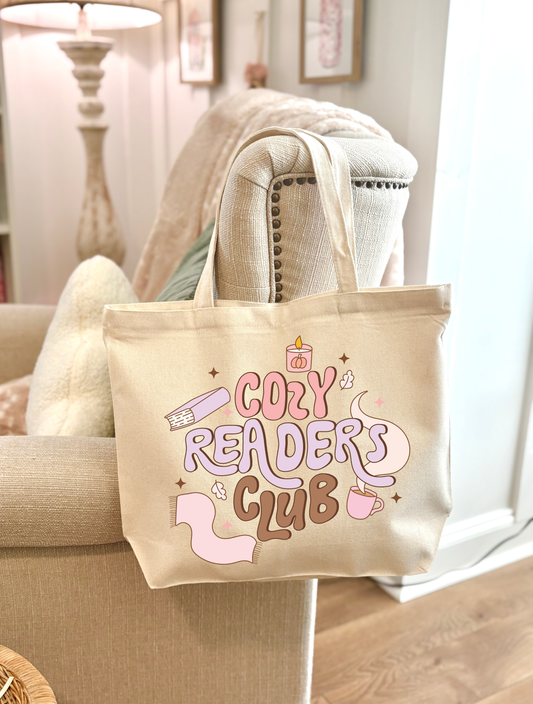 Cozy Readers Club Tote