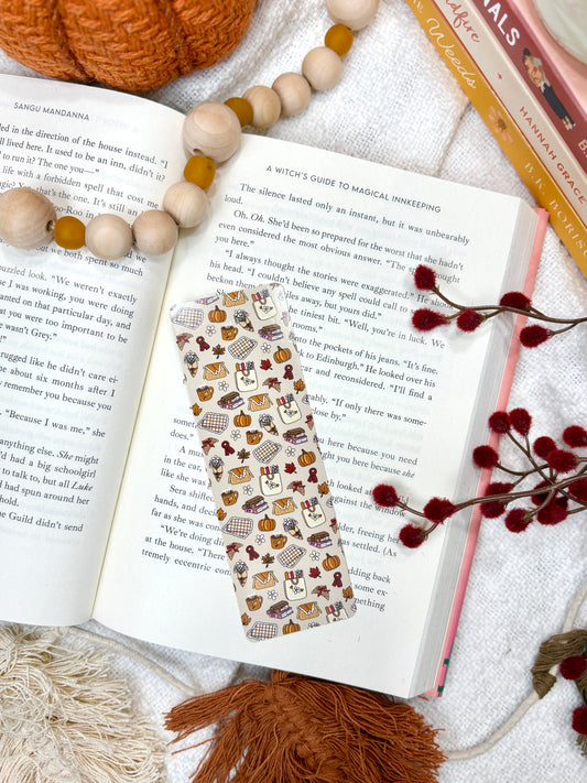 Fall Picnic Bookmark