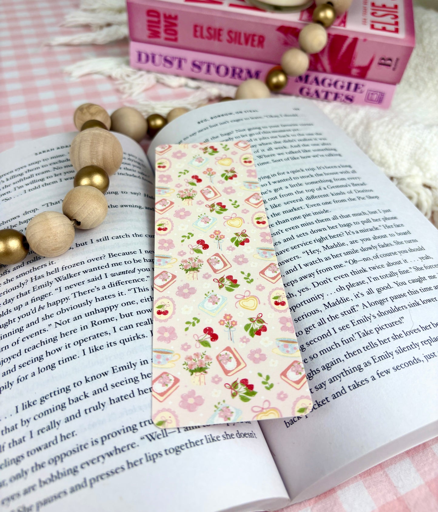 Tea Party Bookclub Bookmark