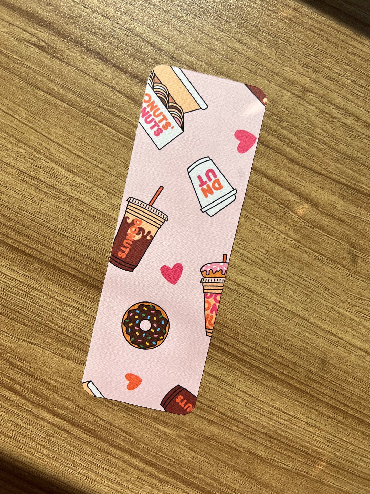 coffee & donuts bookmark