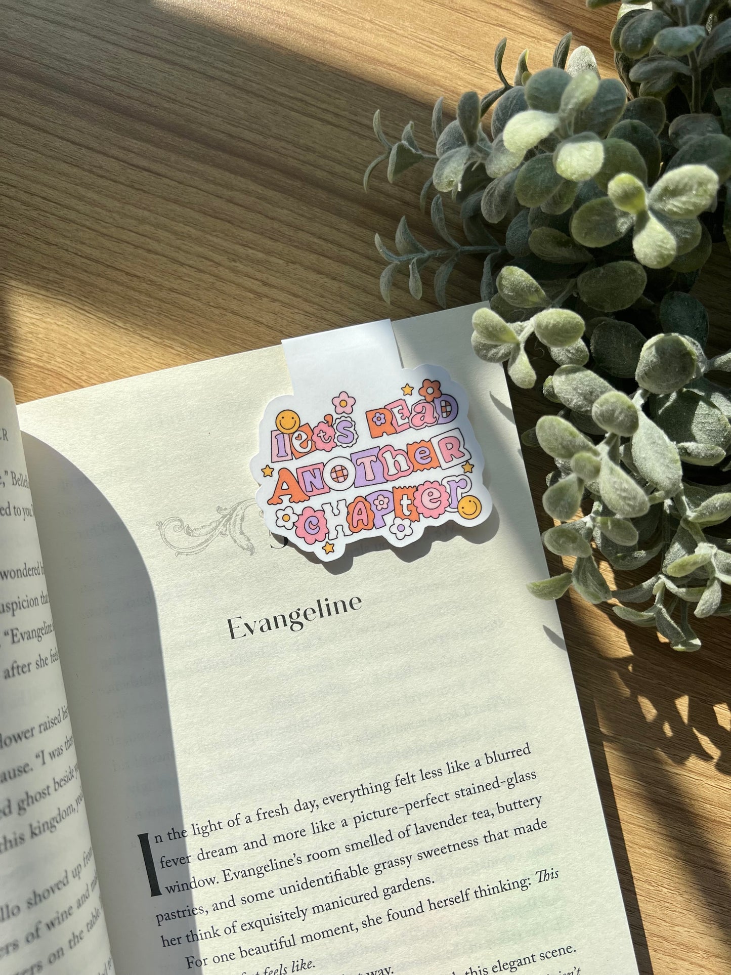 Let’s Read Another Chapter Magnetic Bookmark