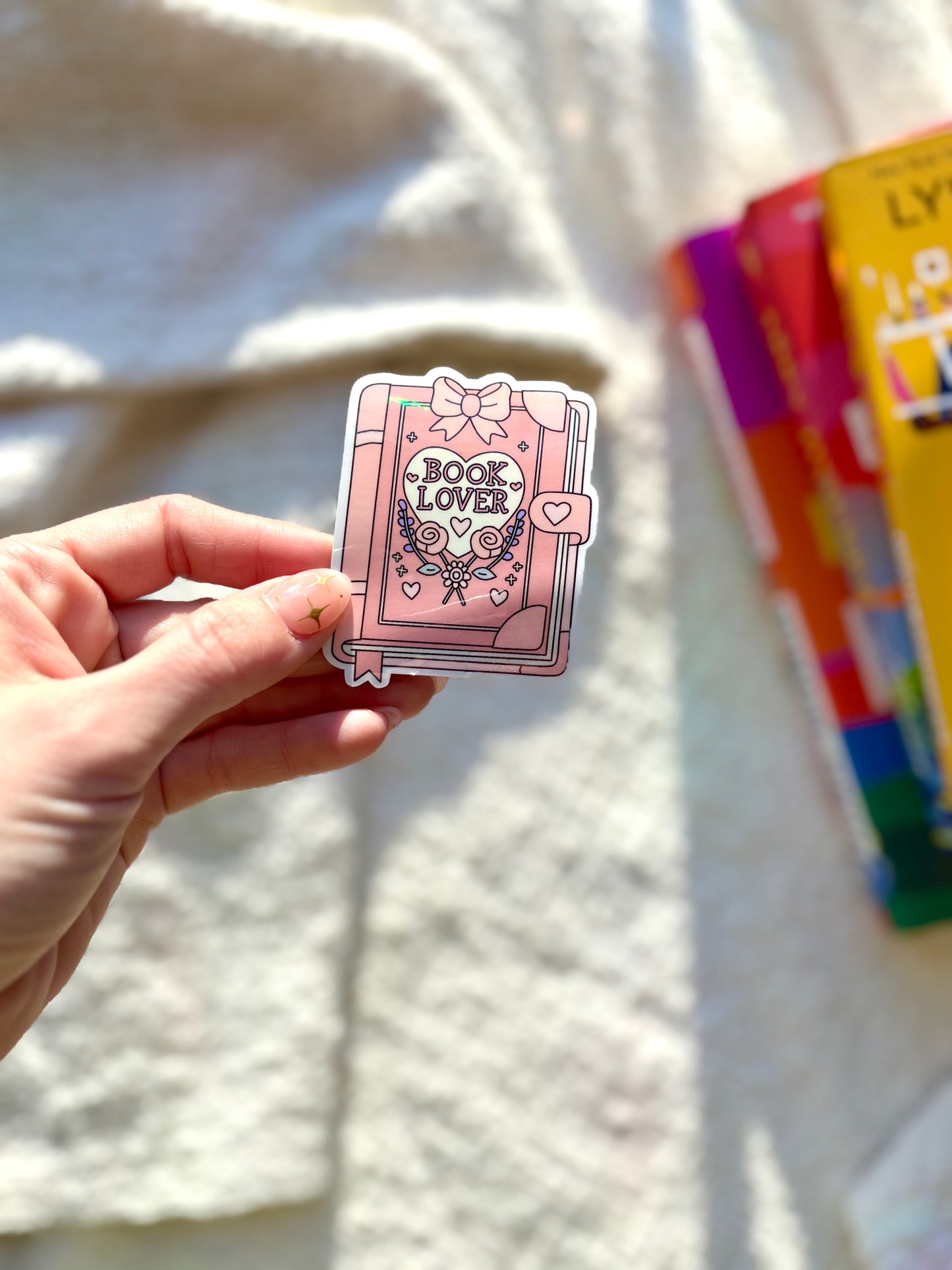 Book Lover Sticker