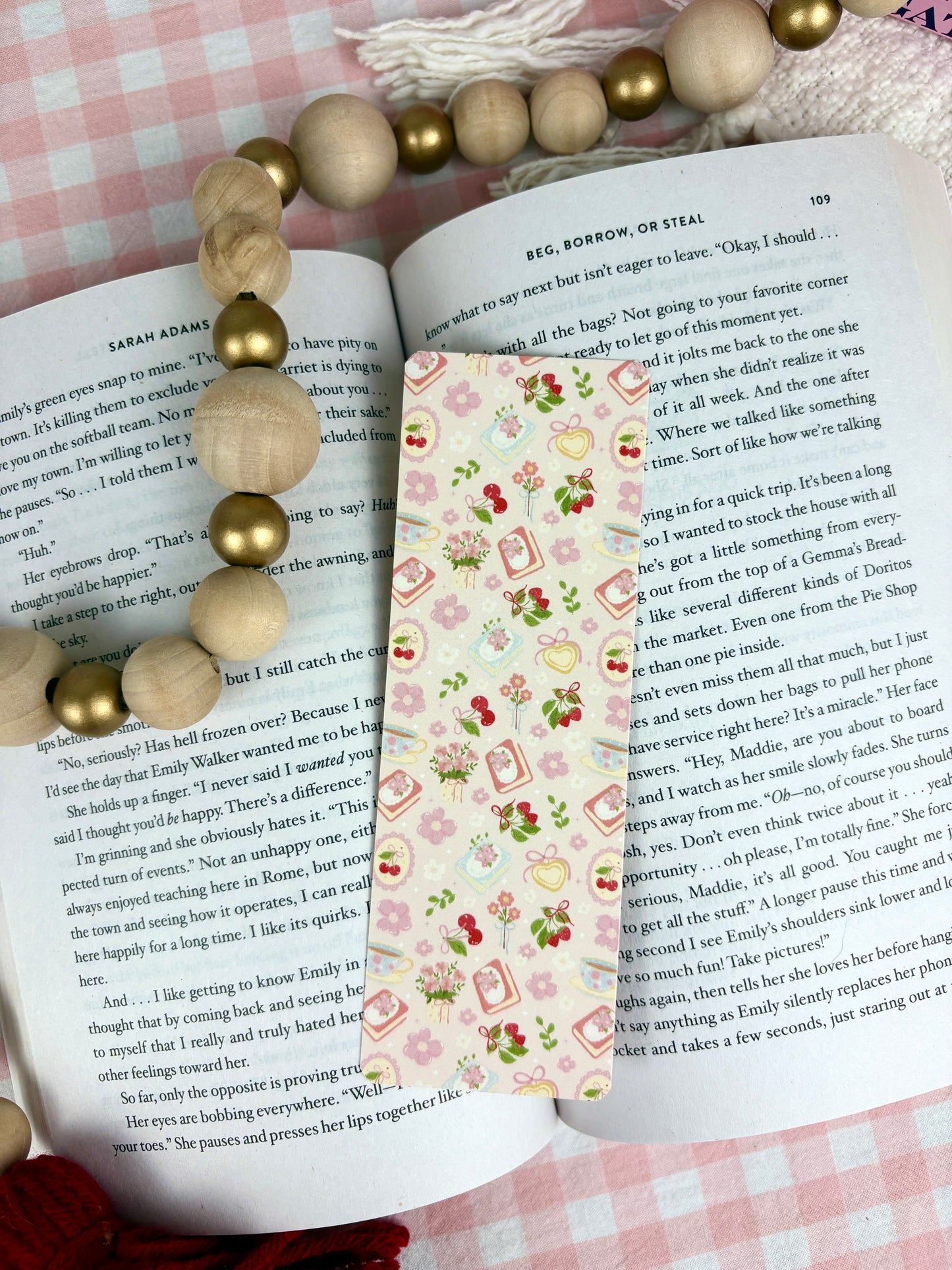 Tea Party Bookclub Bookmark