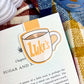 Luke’s Coffee Cup Magnetic Bookmark