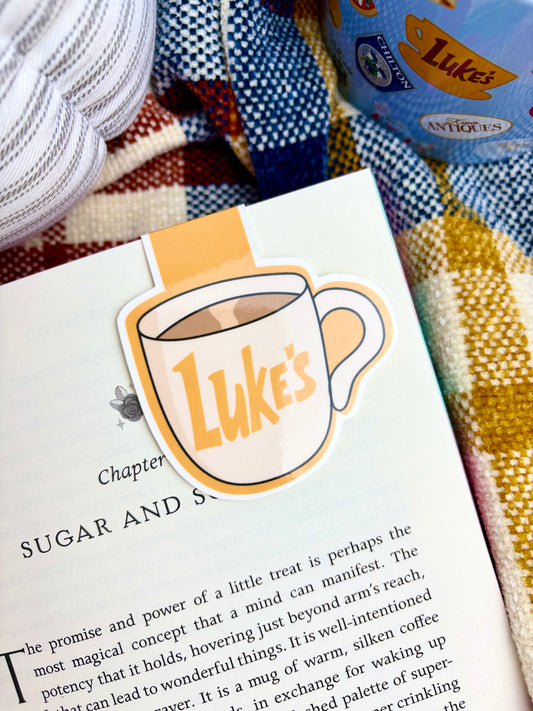Luke’s Coffee Cup Magnetic Bookmark