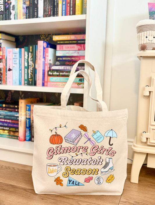Gilmore Girls Rewatch Season Tote
