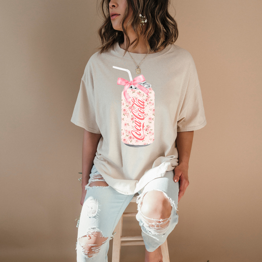 Floral Coke - Shirt/Crewneck