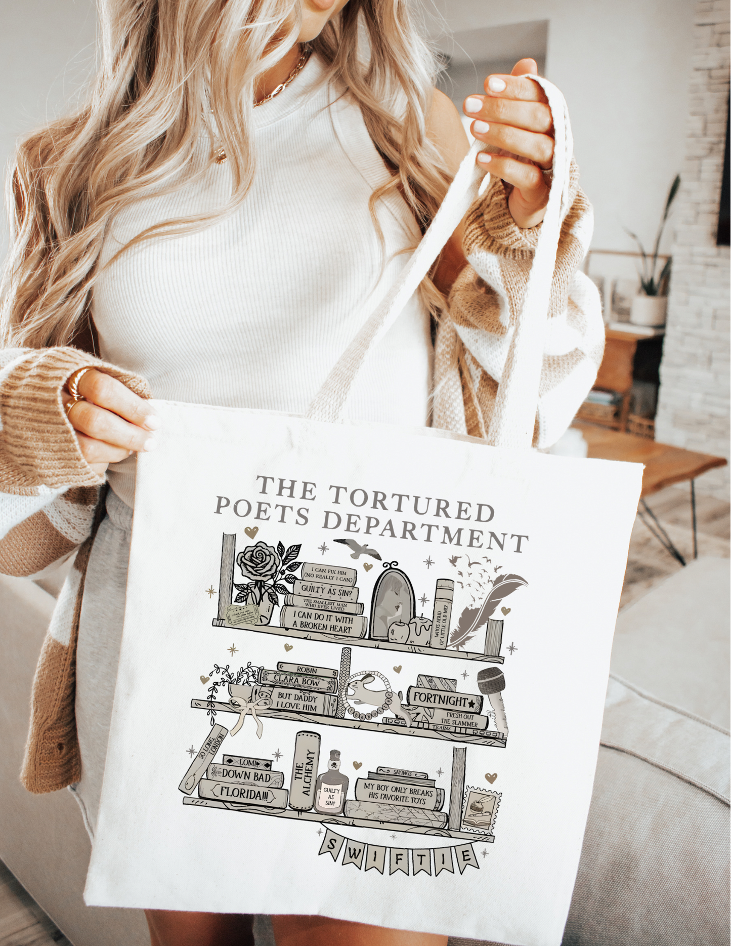 Tortured poets department Tote